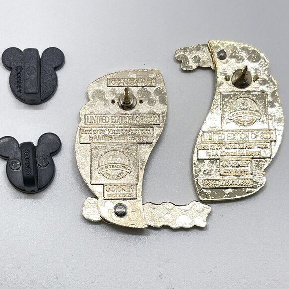 Disney Pin Winnie Pooh Tigger 2 pin set Best Friends Series gift - Picture 5 of 7